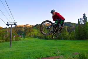downhill mountain bike teton village